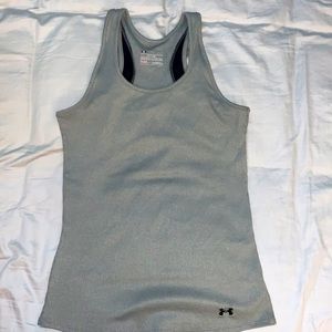 COPY - Under Armour gray fitted tank top